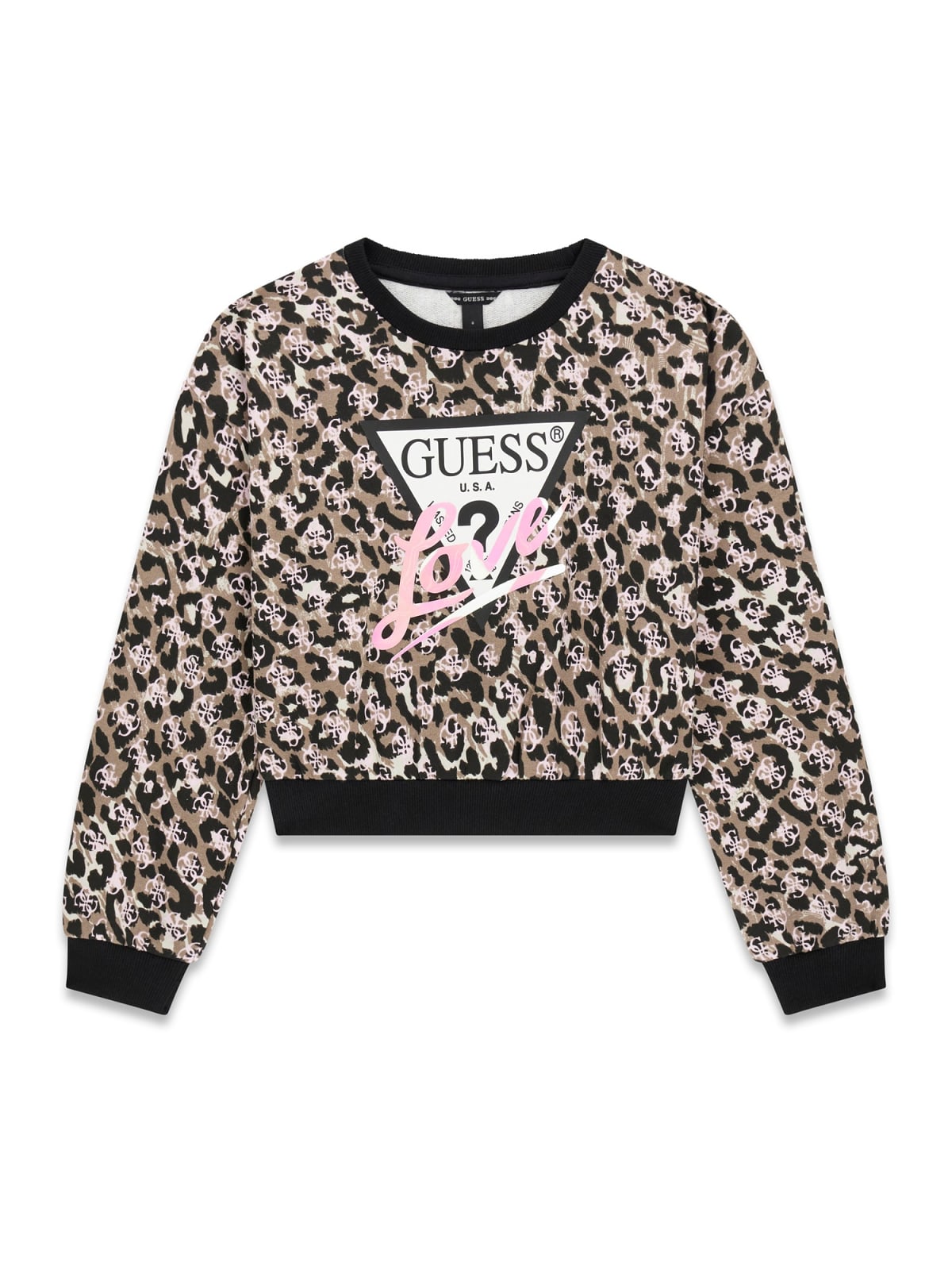 AM Kids - Felpa girocollo garzata oversize