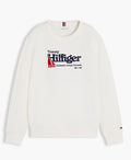 AM Kids - Felpa in pique e tessuto garzato con logo Tommy Hilfiger