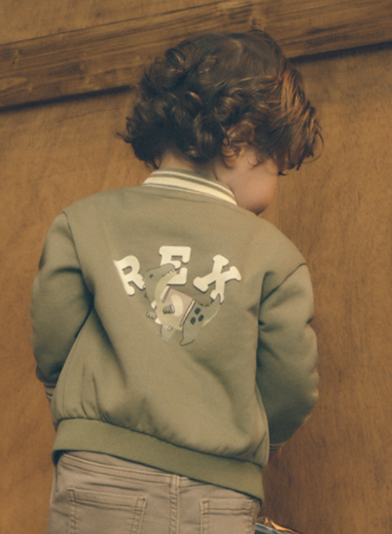 AM Kids - Felpa senza cappuccio felpata
