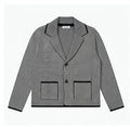 AM Kids - Giacca maglia a righe
