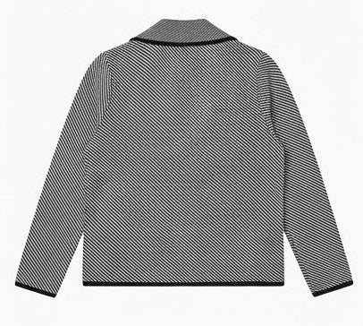 AM Kids - Giacca maglia a righe
