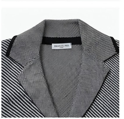 AM Kids - Giacca maglia a righe
