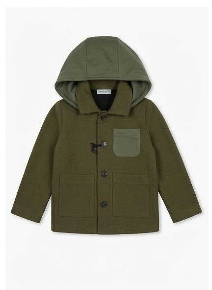 AM Kids - Giacca over con cappuccio