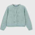 AM Kids - Giacchino in maglia con fiocco