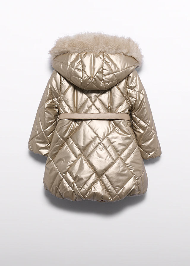 AM Kids - Giaccone con cintura portafoglio