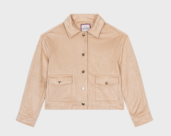 AM Kids - Giubbino in camoscio