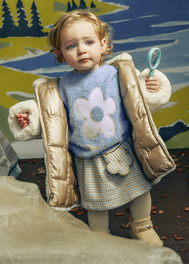 AM Kids - Gonna jacquard con taschino Mayoral