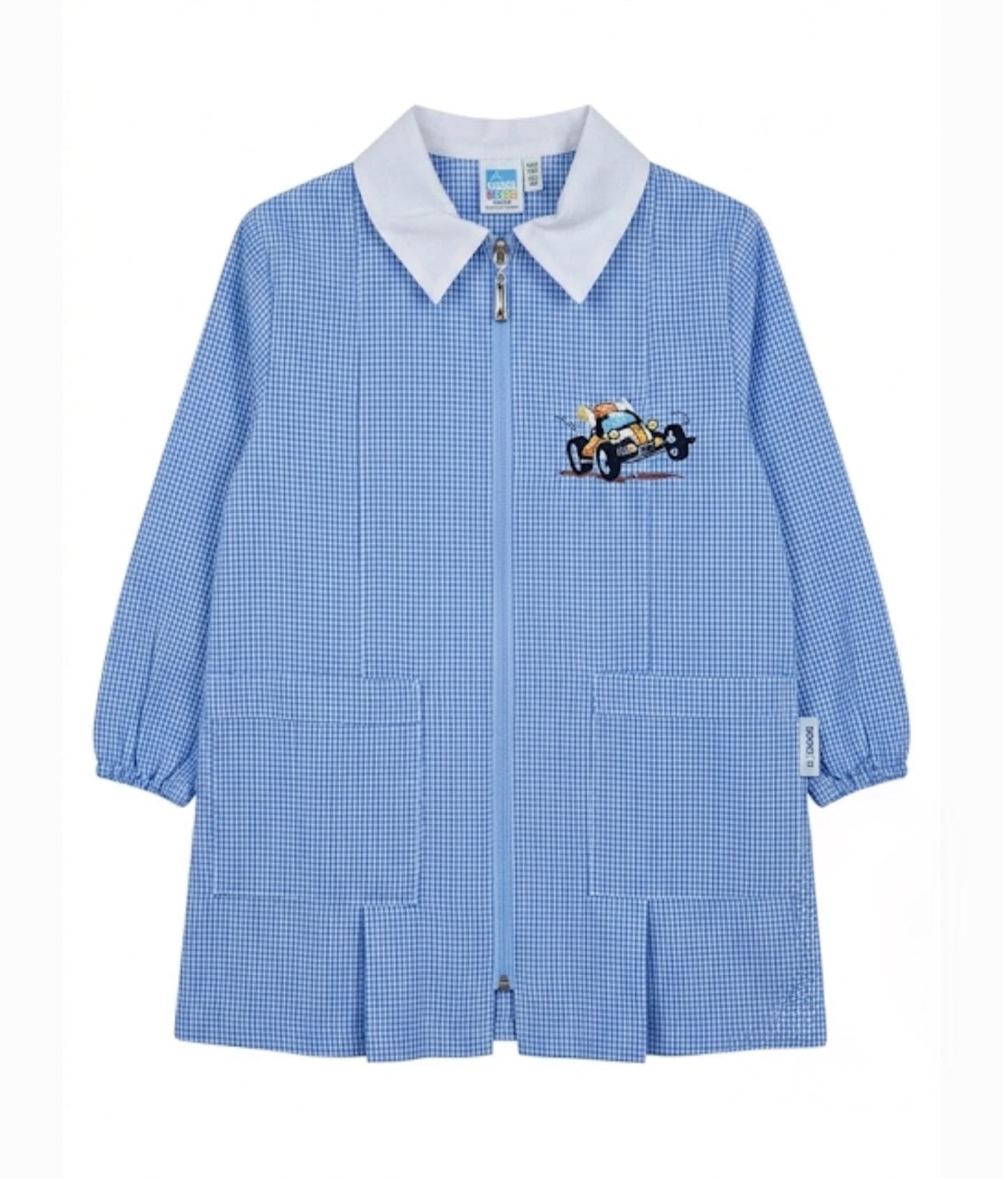 AM Kids - Grembiule SIGGI con cerniera con macchina