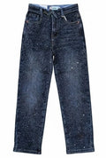 AM Kids - JEANS BALLOON CON BRILLANTINI BAMBINA