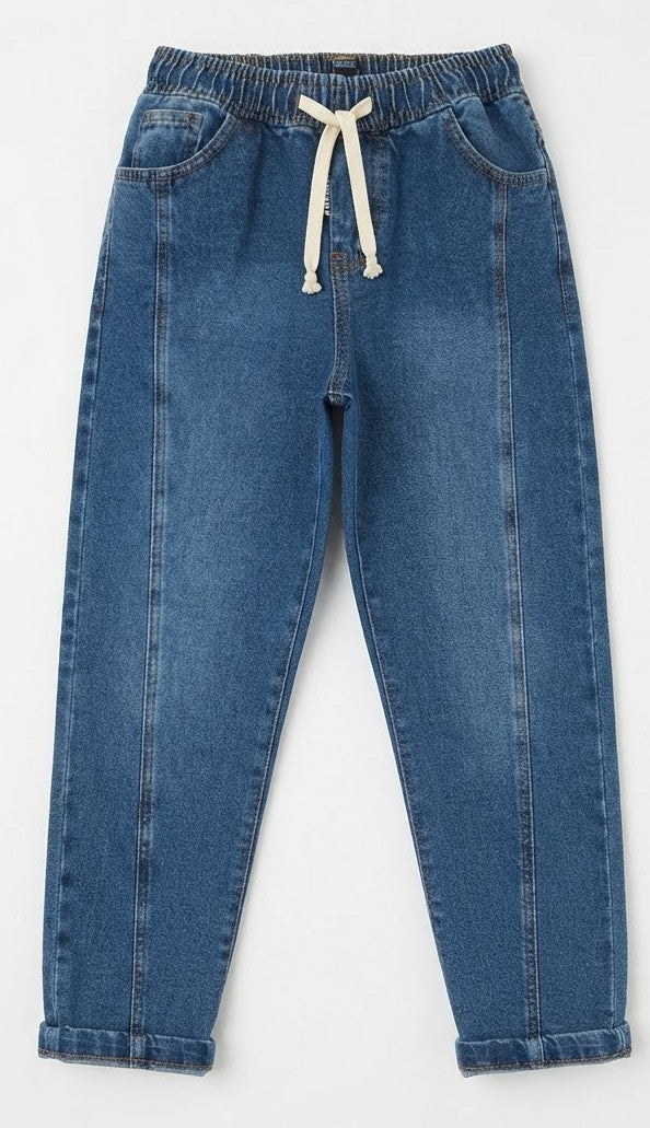 AM Kids - Jeans con elastico ballon
