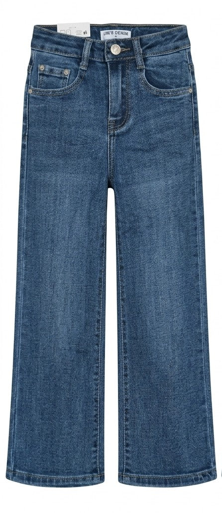 AM Kids - Jeans con tasca brillantinata