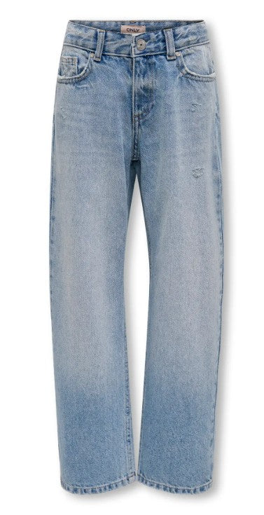 AM Kids - Jeans largo con strappo only