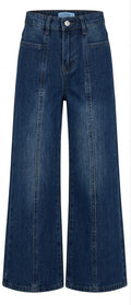 AM Kids - Jeans largo lavaggio scuro