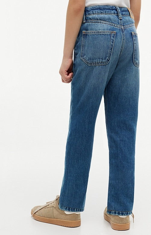 AM Kids - Jeans straight fit con baffature Tommy Hilfiger
