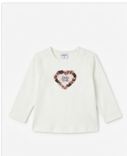 AM Kids - MAGLIETTA CALDO COTONE MANICA LUNGA NEONATA