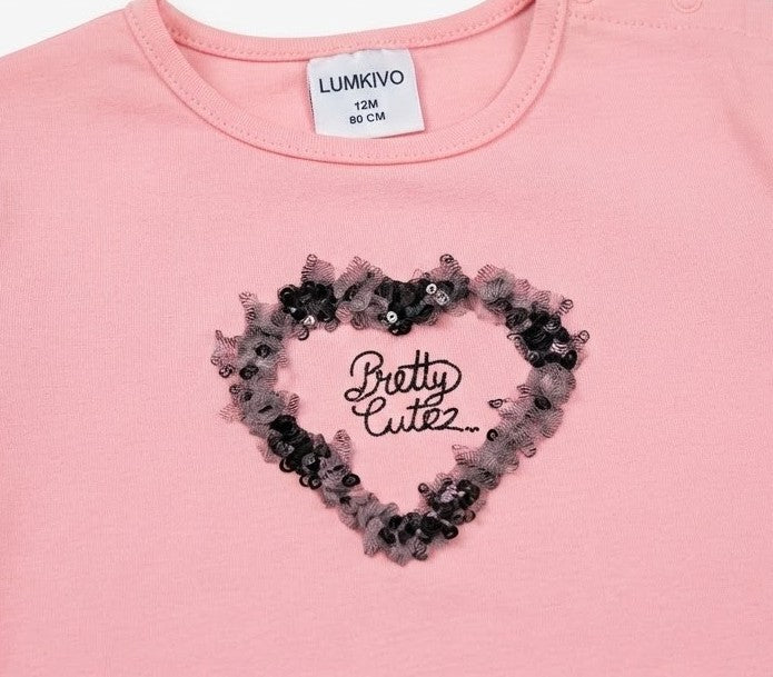 AM Kids - MAGLIETTA CALDO COTONE MANICA LUNGA NEONATA