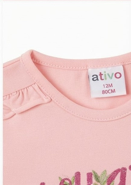 AM Kids - MAGLIETTA CALDO COTONE NEONATA