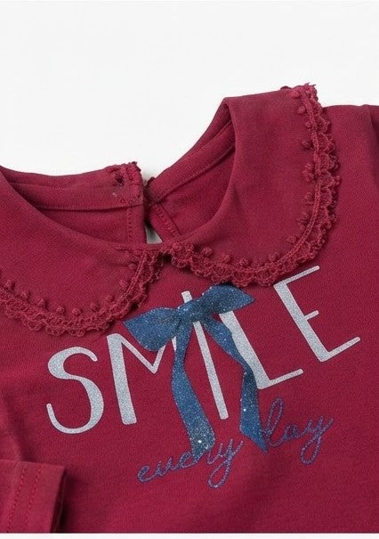 AM Kids - MAGLIETTA MANICA LUNGA CALDO COTONE neonata