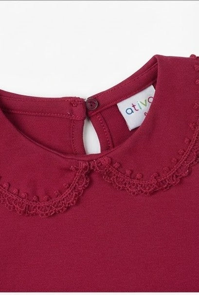AM Kids - MAGLIETTA MANICA LUNGA CALDO COTONE neonata