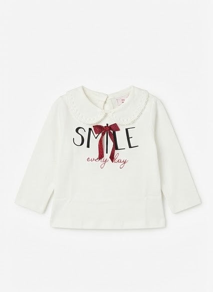 AM Kids - MAGLIETTA MANICA LUNGA CALDO COTONE neonata