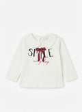 AM Kids - MAGLIETTA MANICA LUNGA CALDO COTONE neonata