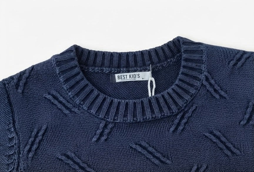AM Kids - MAGLIONCINO DI FILO DOPPIO BAMBINO