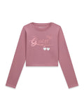 AM Kids - Maglietta manica lunga Guess con cuori