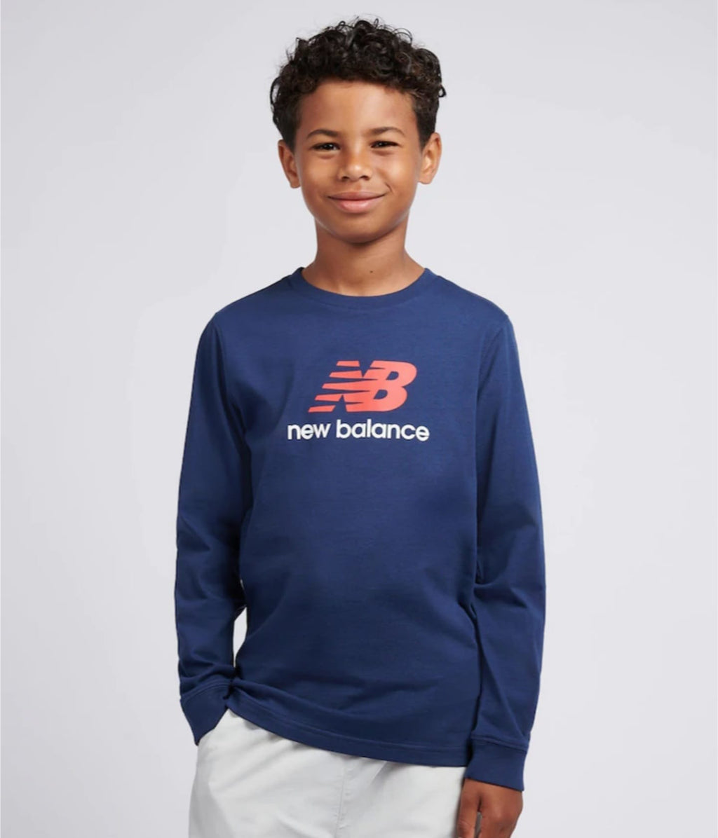 AM Kids - Maglietta manica lunga New Balance
