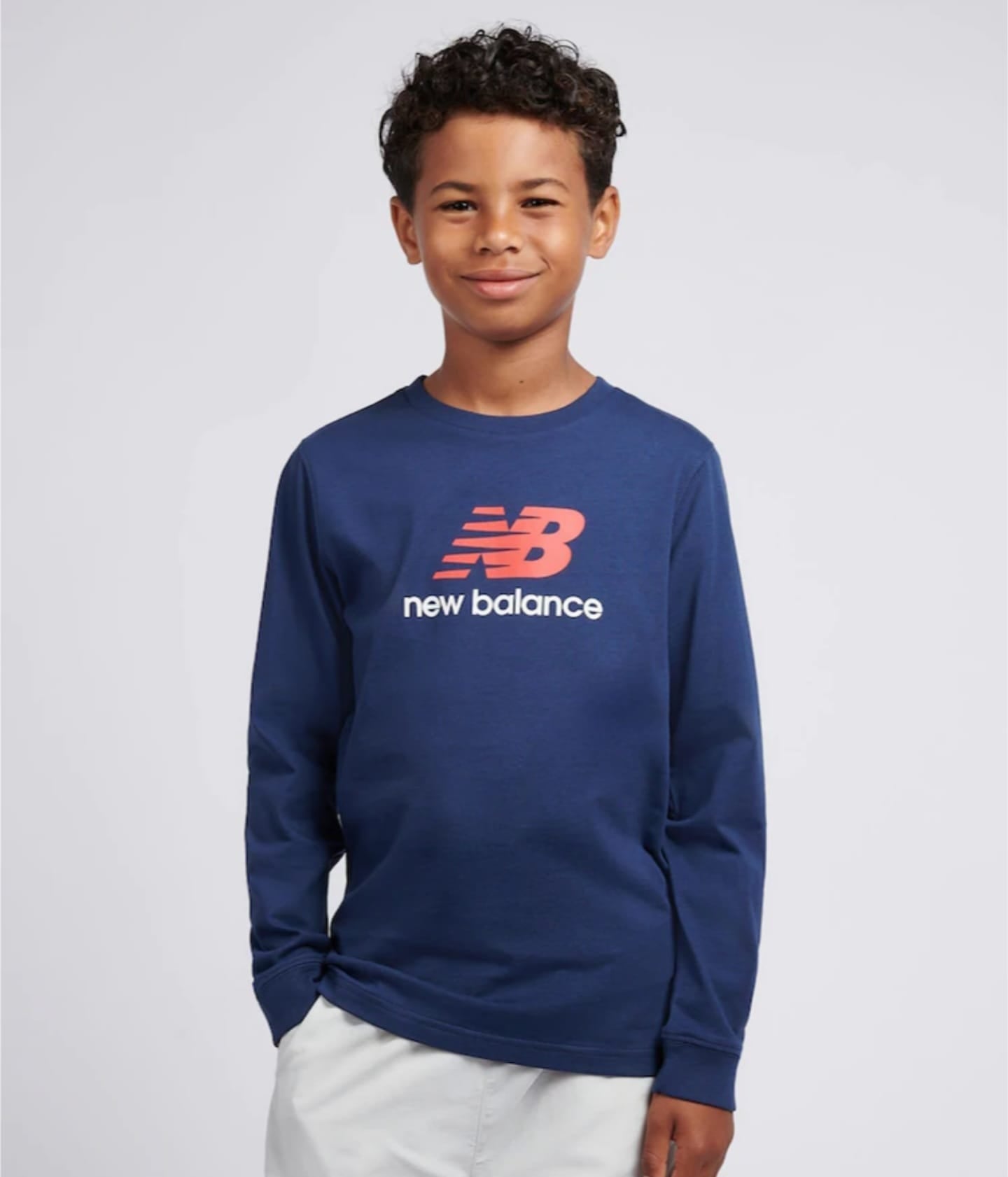AM Kids - Maglietta manica lunga New Balance