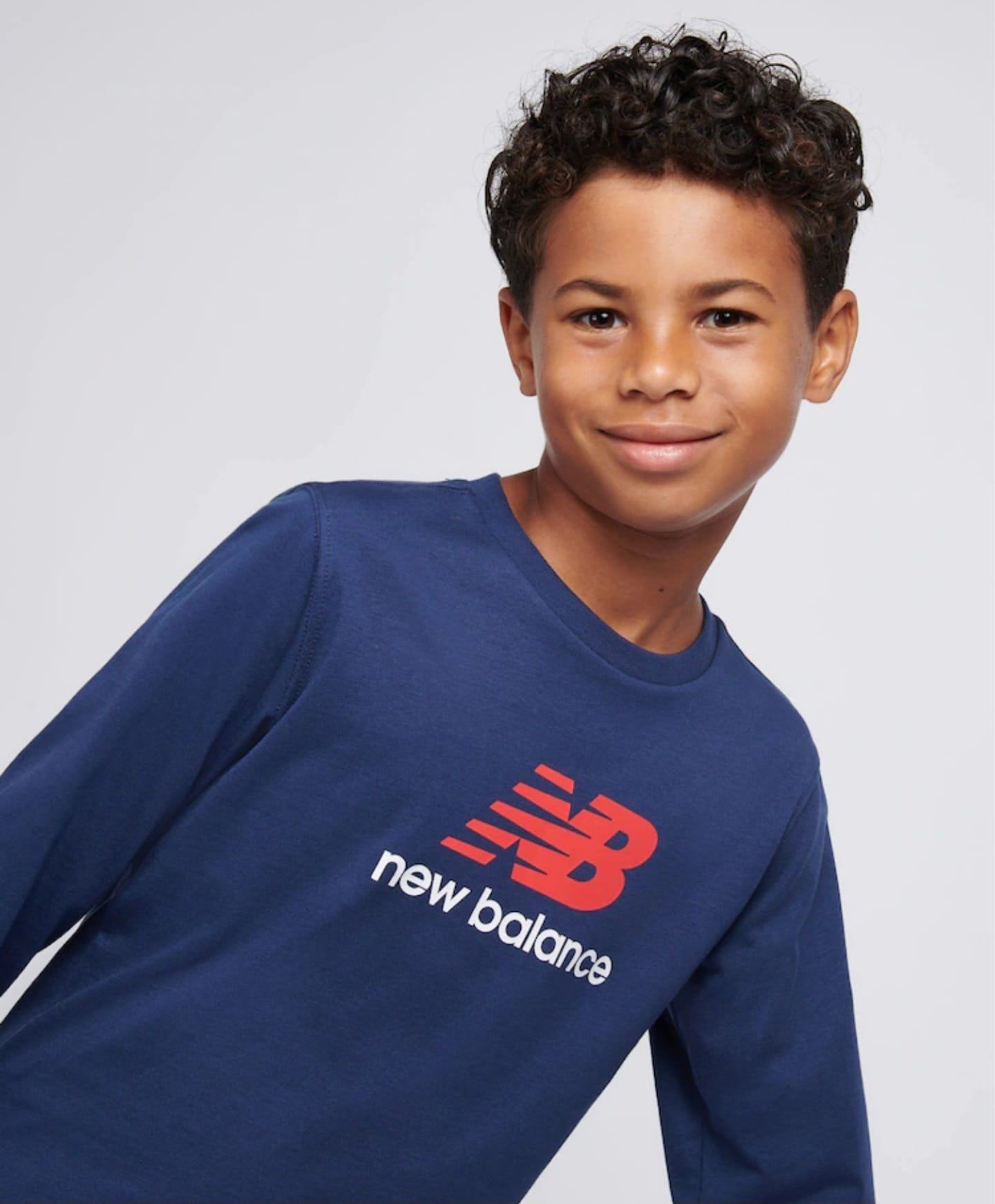 AM Kids - Maglietta manica lunga New Balance