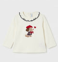 AM Kids - Maglietta manica lunga con cagnolino Mayoral