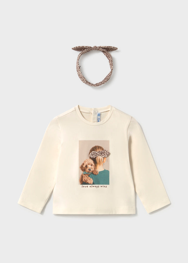 AM Kids - Maglietta manica lunga con fascia