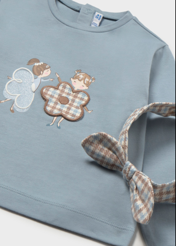 AM Kids - Maglietta manica lunga con fascia