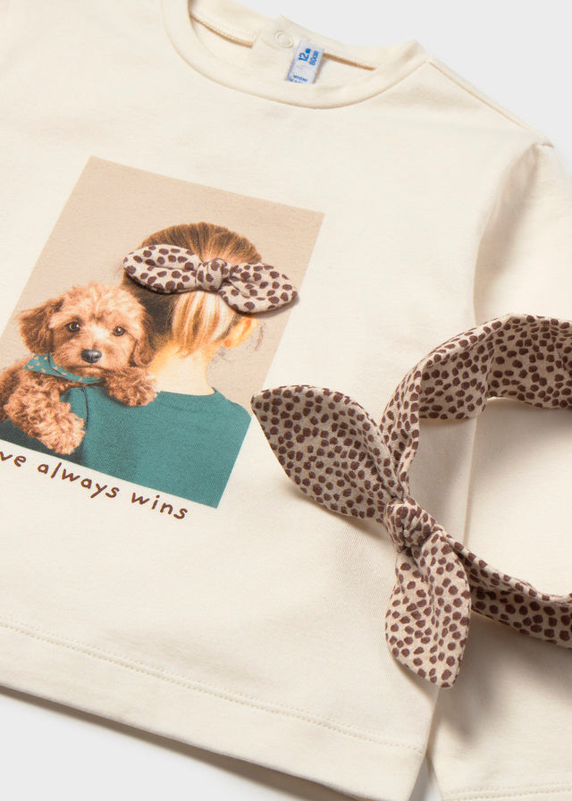 AM Kids - Maglietta manica lunga con fascia