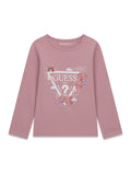 AM Kids - Maglietta manica lunga con fiori Guess