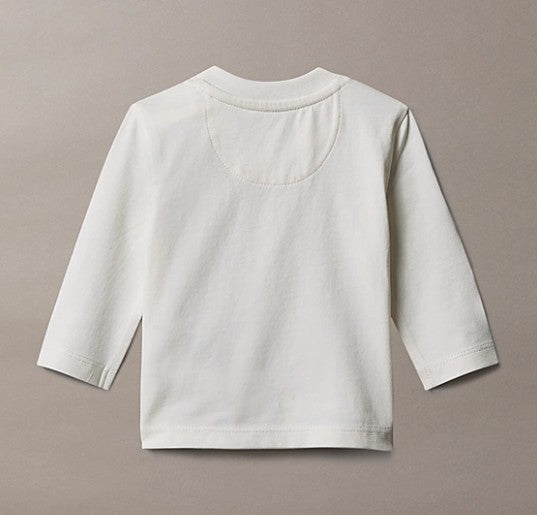 AM Kids - Maglietta manica lunga con logo