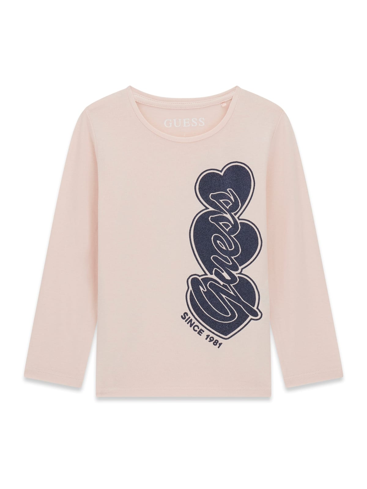 AM Kids - Maglietta manica lunga con scritta laterale
