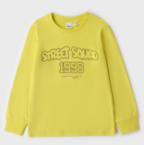 AM Kids - Maglietta manica lunga in caldo cotone