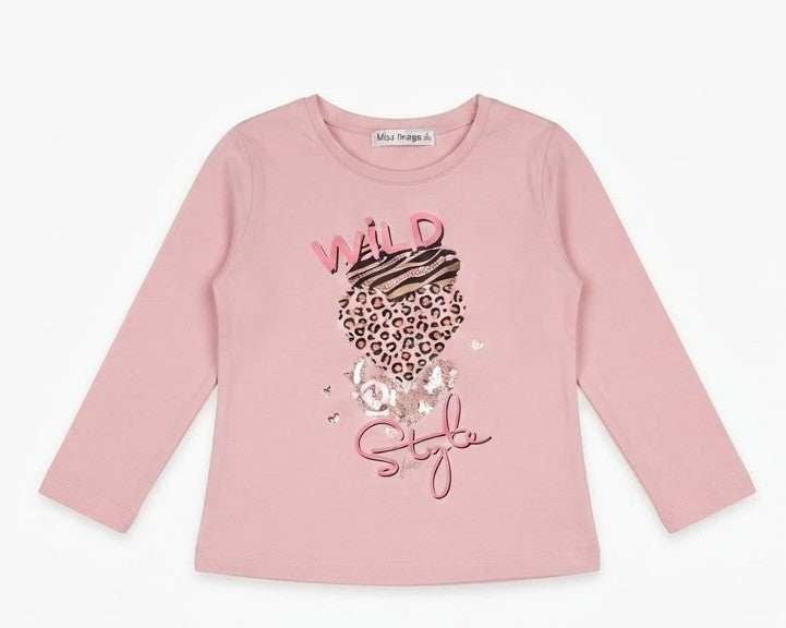 AM Kids - Maglietta manica lunga in caldo cotone
