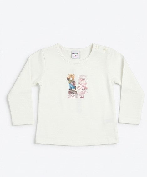 AM Kids - Maglietta manica lunga in caldo cotone