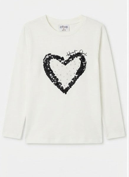 AM Kids - Maglietta manica lunga in caldo cotone
