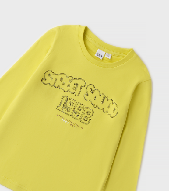 AM Kids - Maglietta manica lunga in caldo cotone