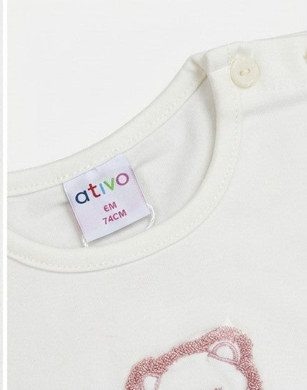 AM Kids - Maglietta manica lunga in caldo cotone