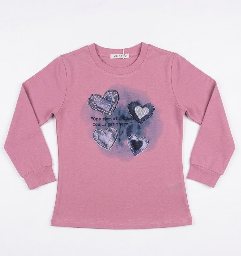 AM Kids - Maglietta manica lunga in caldo cotone
