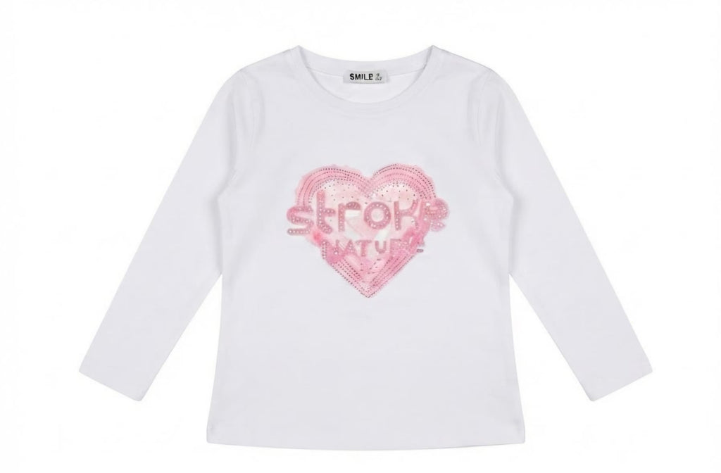 AM Kids - Maglietta manica lunga in cotone