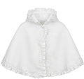 AM Kids - Mantella in tessuto con ricamo