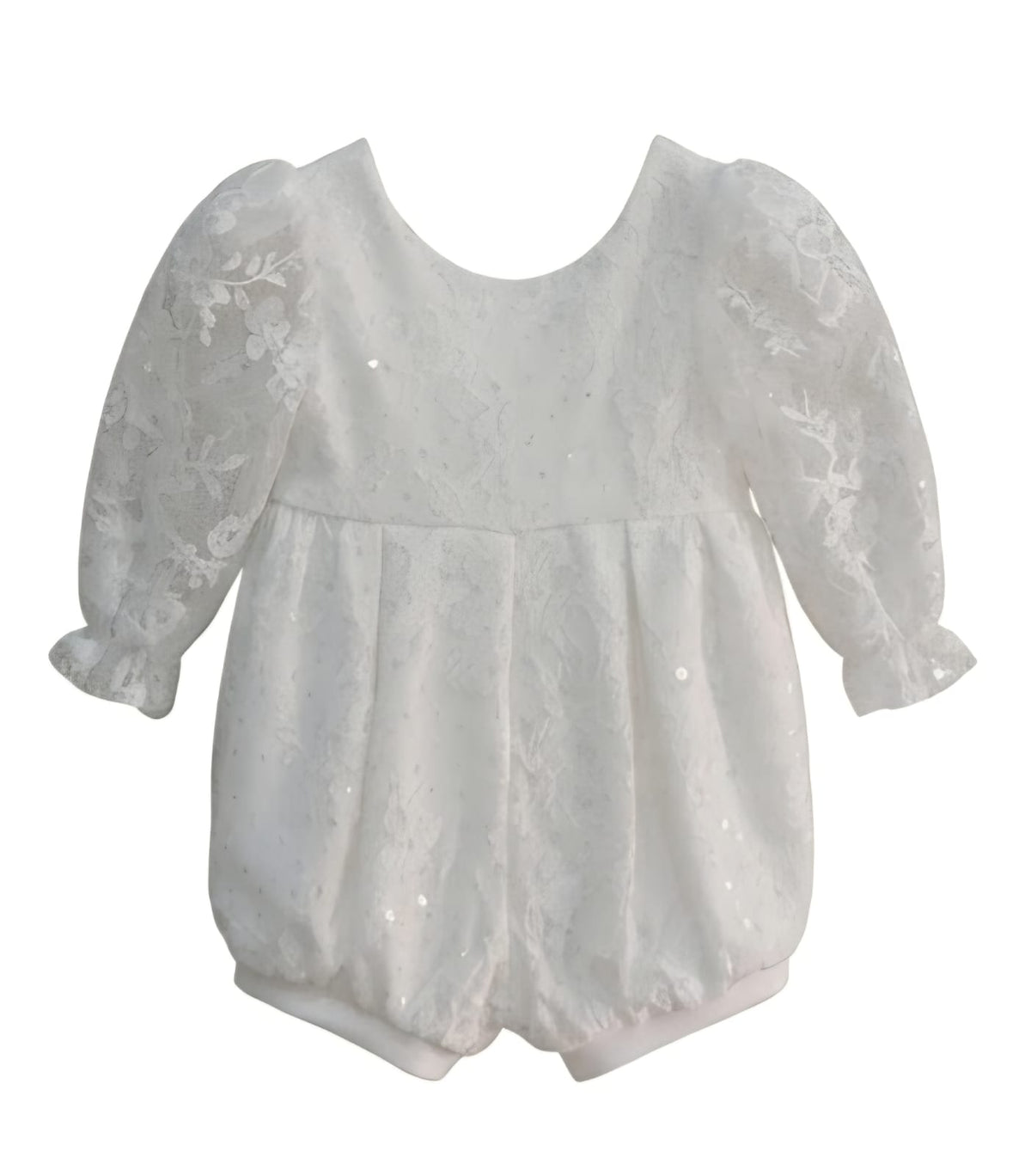AM Kids - Pagliaccetto in pizzo con gonna