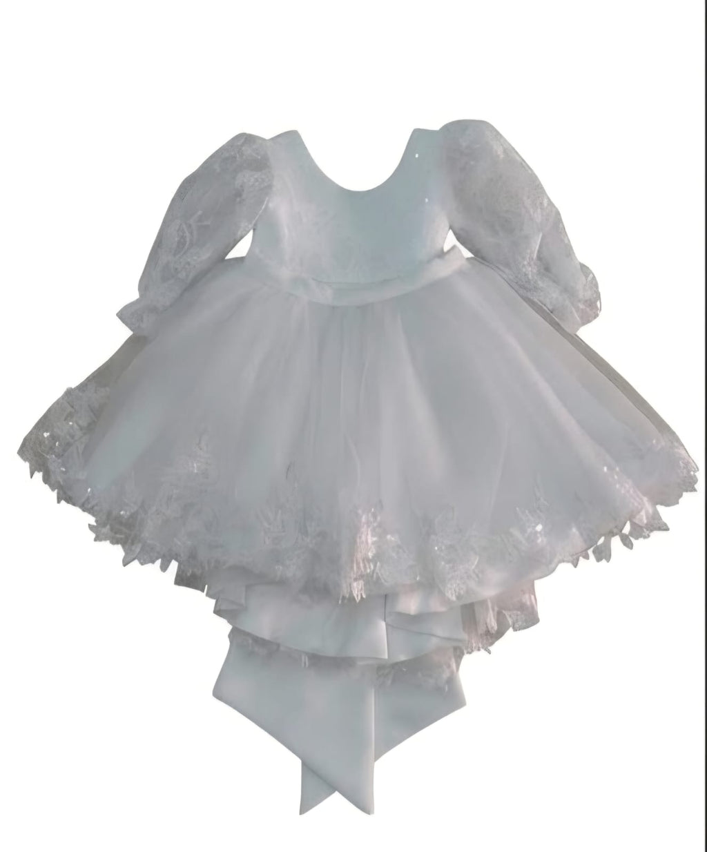 AM Kids - Pagliaccetto in pizzo con gonna