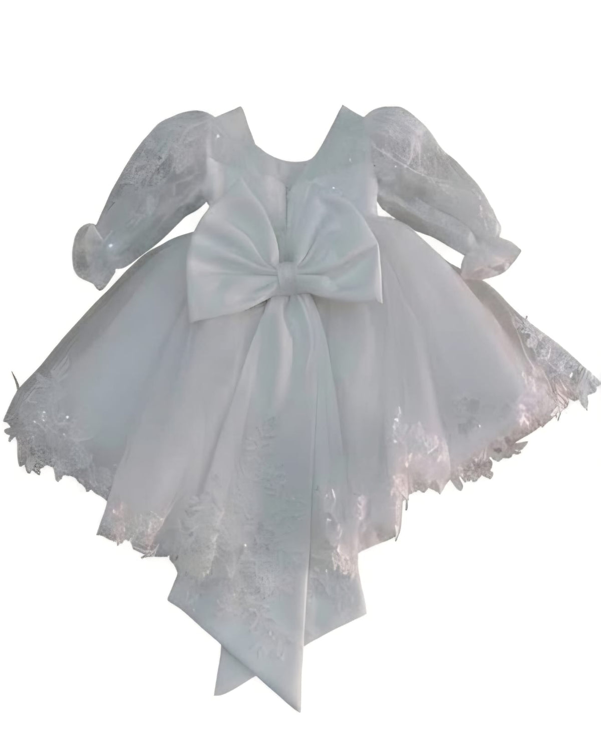 AM Kids - Pagliaccetto in pizzo con gonna