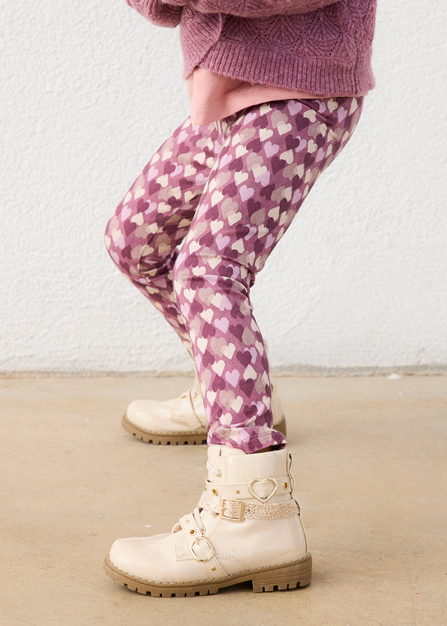 AM Kids - Pantacollant con cuoricini Mayoral